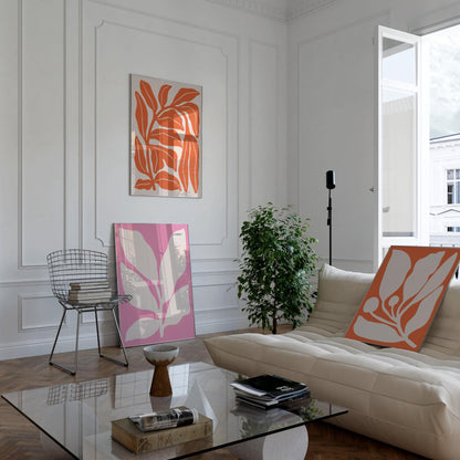 Abstract Art - Matisse - Style Abstract Botanical Art | Art Prints | Pathos Studio