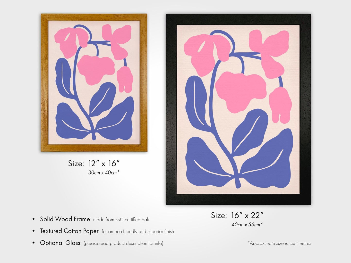 Abstract Art - Matisse - Style Abstract Botanical Art | Art Prints | Pathos Studio