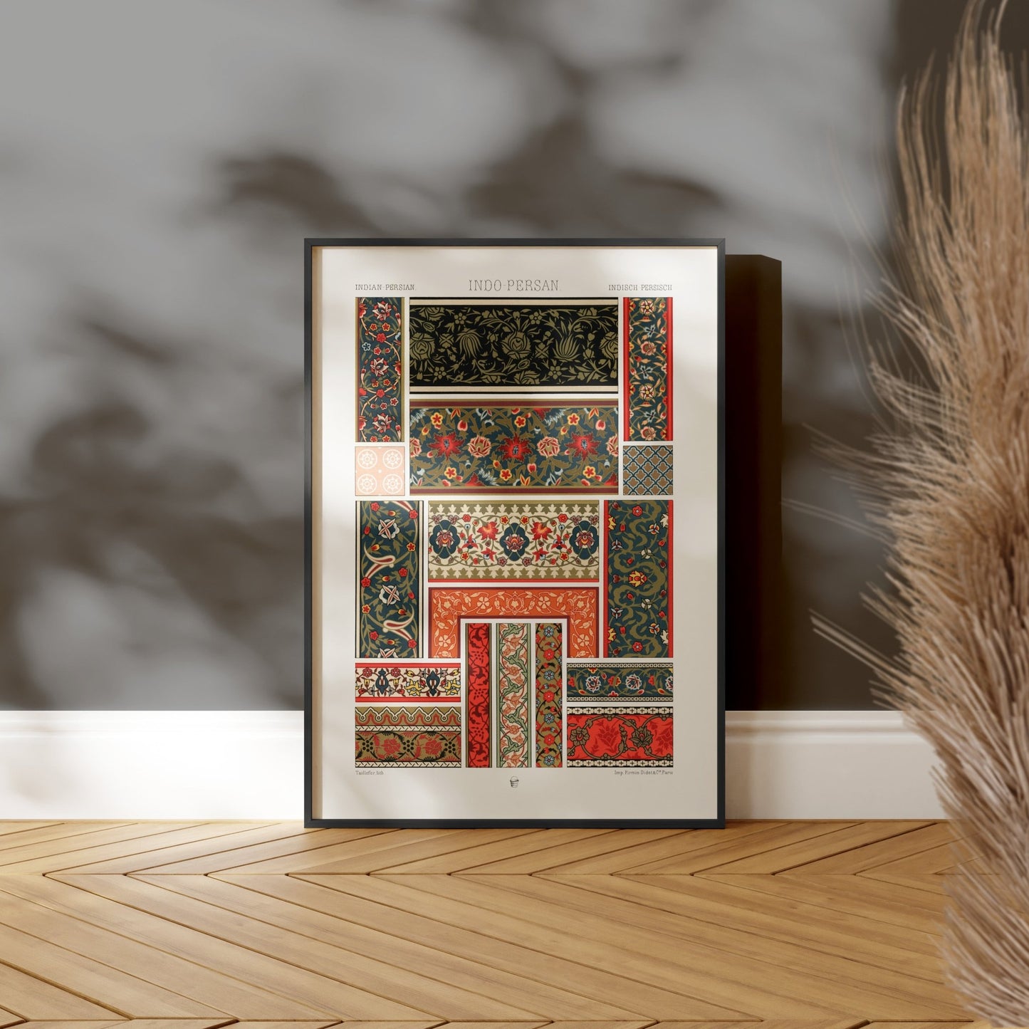 ALBERT RACINET - Set of 3 Indo Persian Patterns - Pathos Studio - Art Print Sets