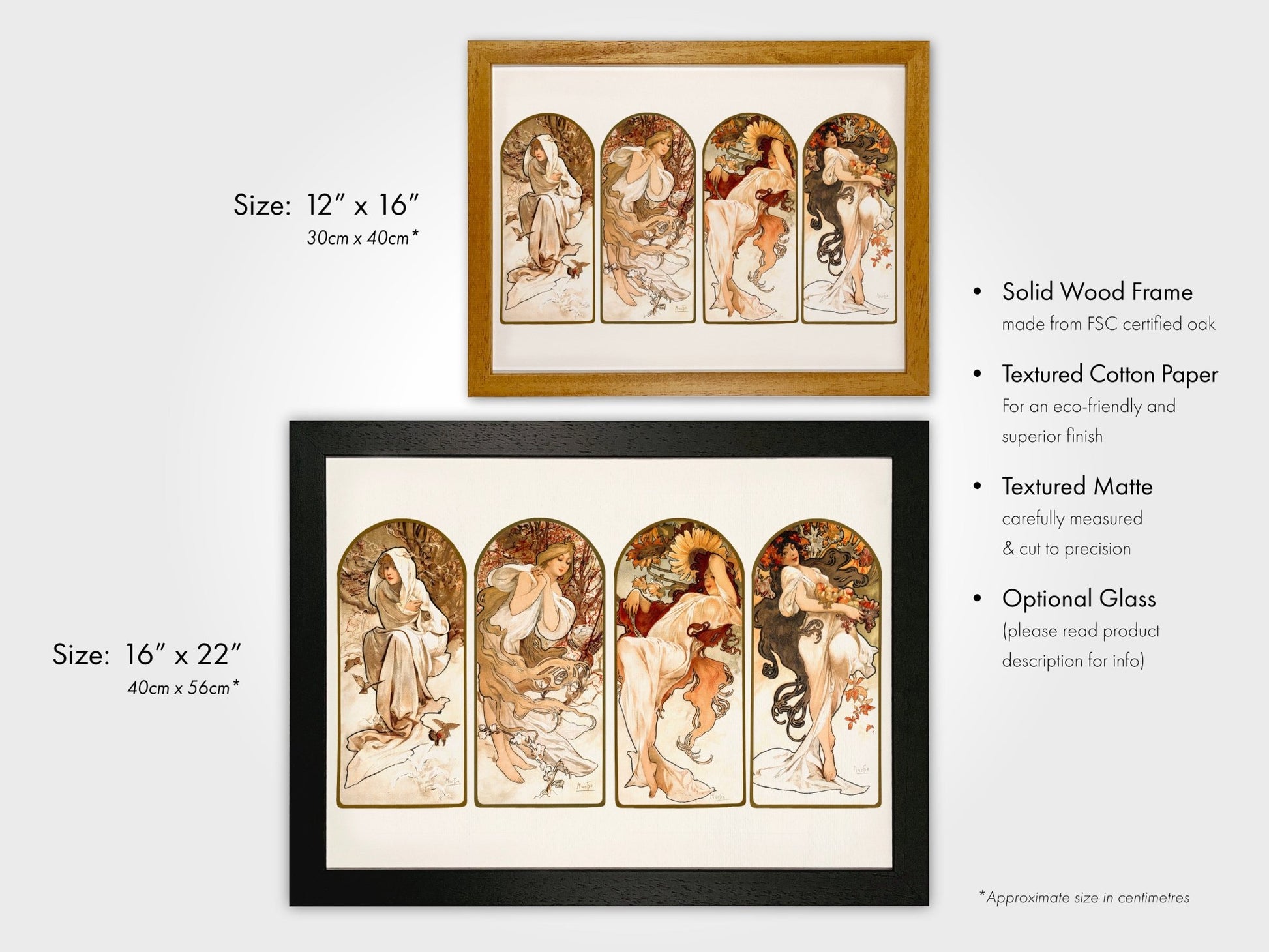 ALPHONSE MUCHA - The Seasons - Pathos Studio - Art Prints
