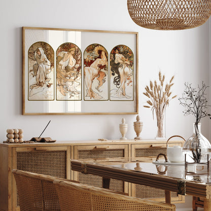 ALPHONSE MUCHA - The Seasons - Pathos Studio - Art Prints