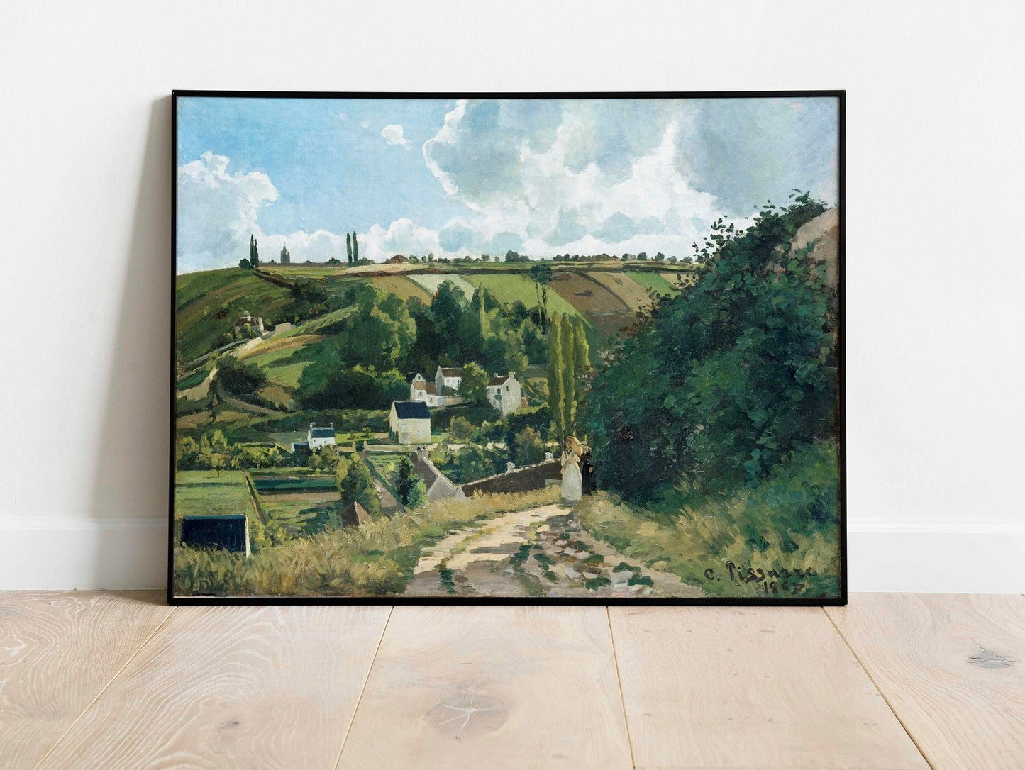 CAMILLE PISSARRO - Jalais Hill, Pontoise (Giclée Art Print) - Pathos Studio - Marketplace Listings