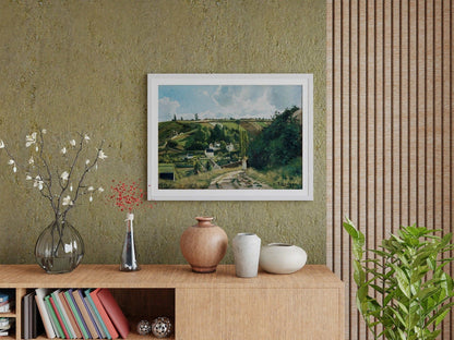 CAMILLE PISSARRO - Jalais Hill, Pontoise (Giclée Art Print) - Pathos Studio - Marketplace Listings