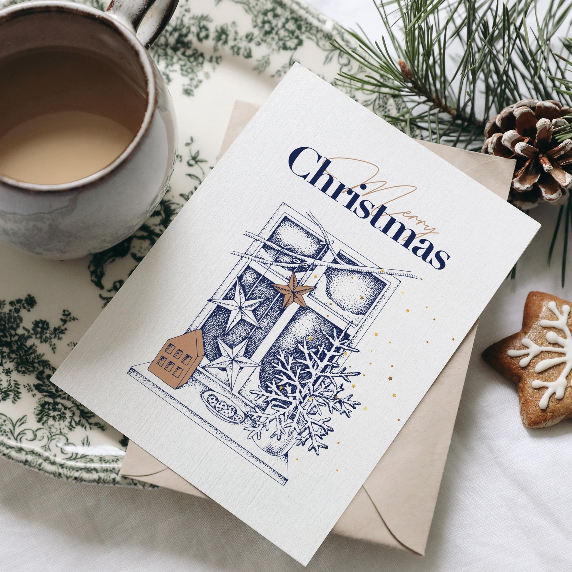 Christmas Greetings Card Set - Pathos Studio - Greetings Cards