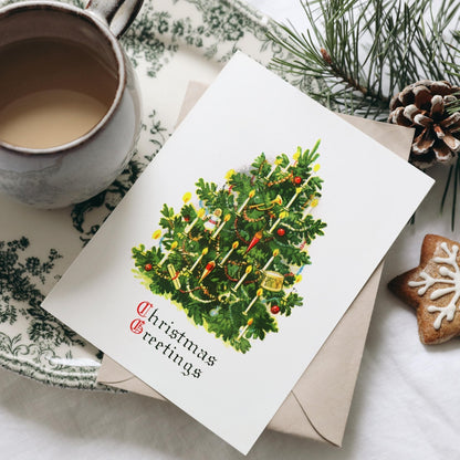 Christmas Greetings Cards: Christmas Tree - Pathos Studio - Greetings Cards