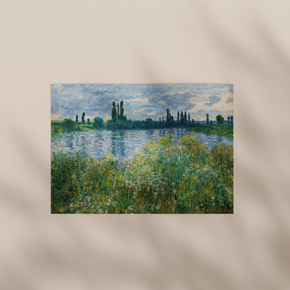 Claude Monet - Banks of the Seine, Vetheuil | Art Prints | Pathos Studio