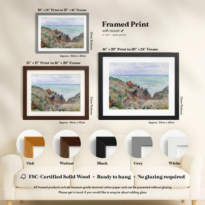 Claude Monet - Cabin of the Customs Watch | Art Prints | Pathos Studio