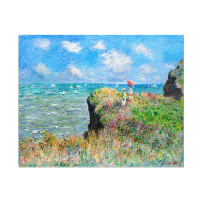 CLAUDE MONET - Cliff Walk at Pourville - Pathos Studio - Art Prints