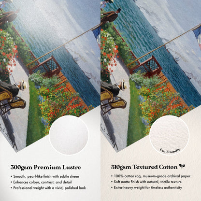 Claude Monet - Garden at Sainte - Adresse | Art Prints | Pathos Studio