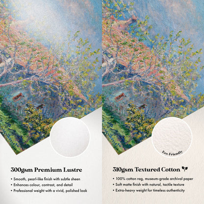 Claude Monet - Gardener's House at Antibes | Art Prints | Pathos Studio