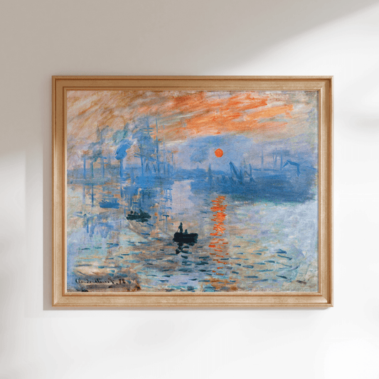 CLAUDE MONET - Impression, Sunrise - Pathos Studio - Art Prints