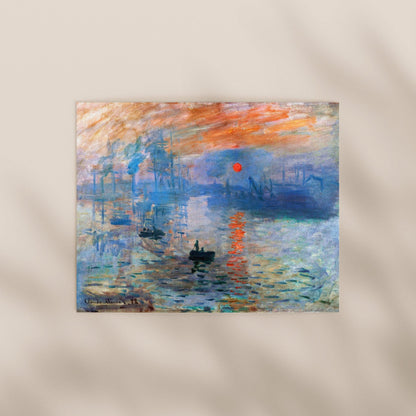 Claude Monet - Impression, Sunrise | Art Prints | Pathos Studio