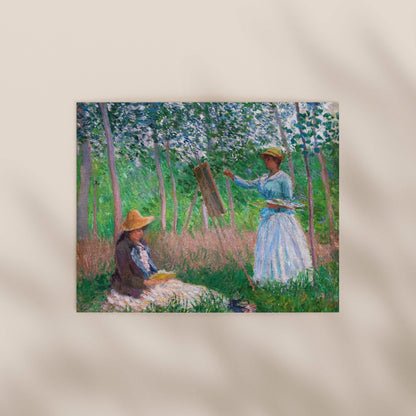 Claude Monet - In the Woods at Giverny | Art Prints | Pathos Studio