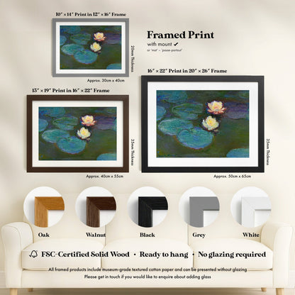 Claude Monet - Nympheas | Art Prints | Pathos Studio