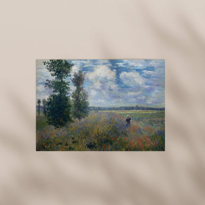 Claude Monet - Poppy Fields near Argenteuil | Art Prints | Pathos Studio
