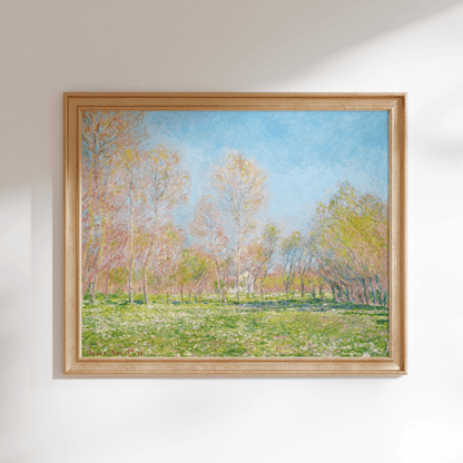 CLAUDE MONET - Spring In Giverny - Pathos Studio - Art Prints