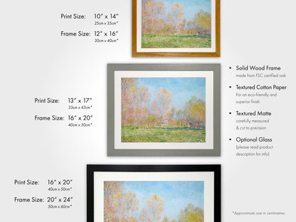 CLAUDE MONET - Spring In Giverny - Pathos Studio - Art Prints