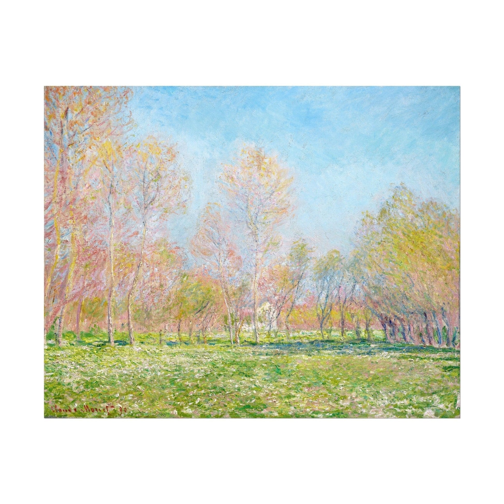 CLAUDE MONET - Spring In Giverny - Pathos Studio - Art Prints