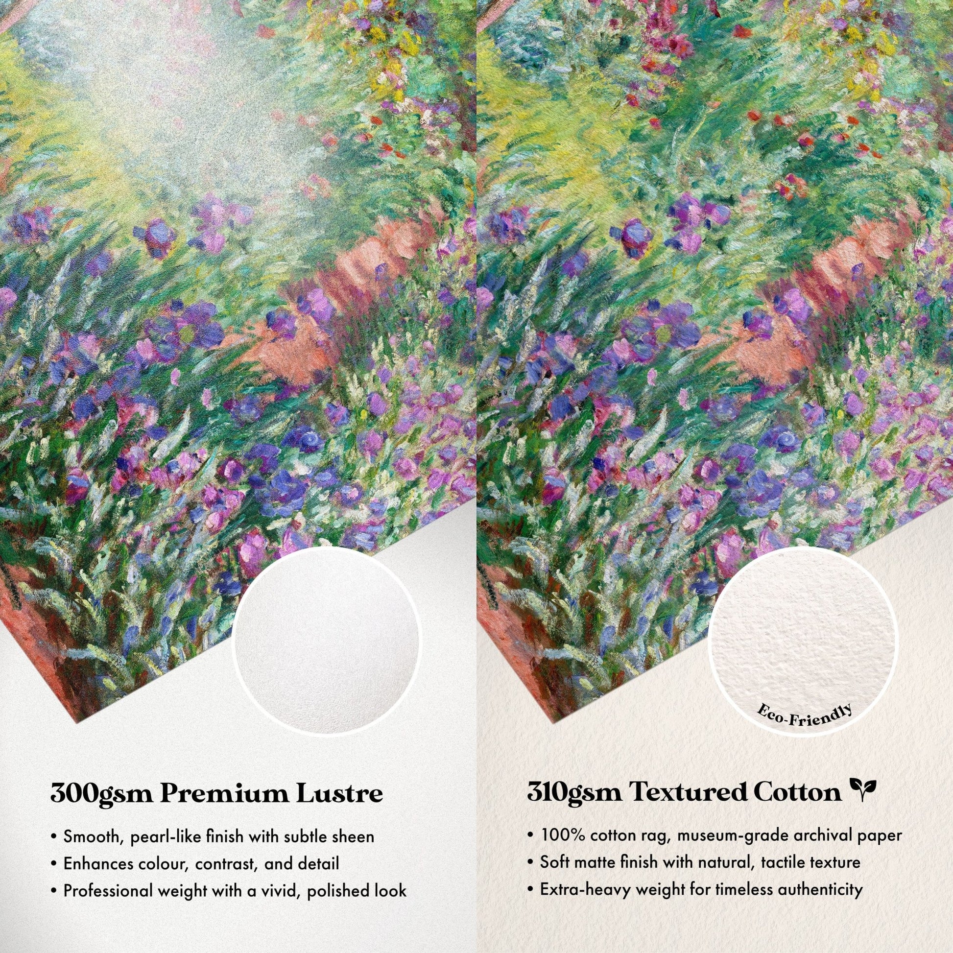 Claude Monet - The Artist's Garden At Giverny | Art Prints | Pathos Studio