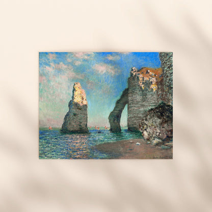 Claude Monet - The Cliffs at Etretat | Art Prints | Pathos Studio