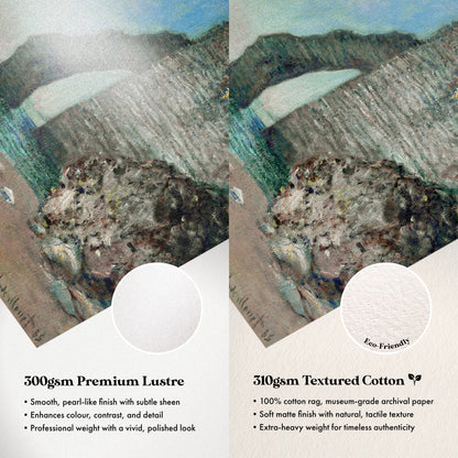 Claude Monet - The Cliffs at Etretat | Art Prints | Pathos Studio