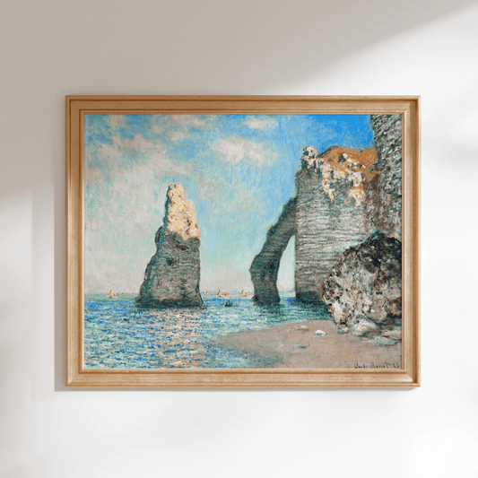 CLAUDE MONET - The Cliffs at Etretat - Pathos Studio - Art Prints