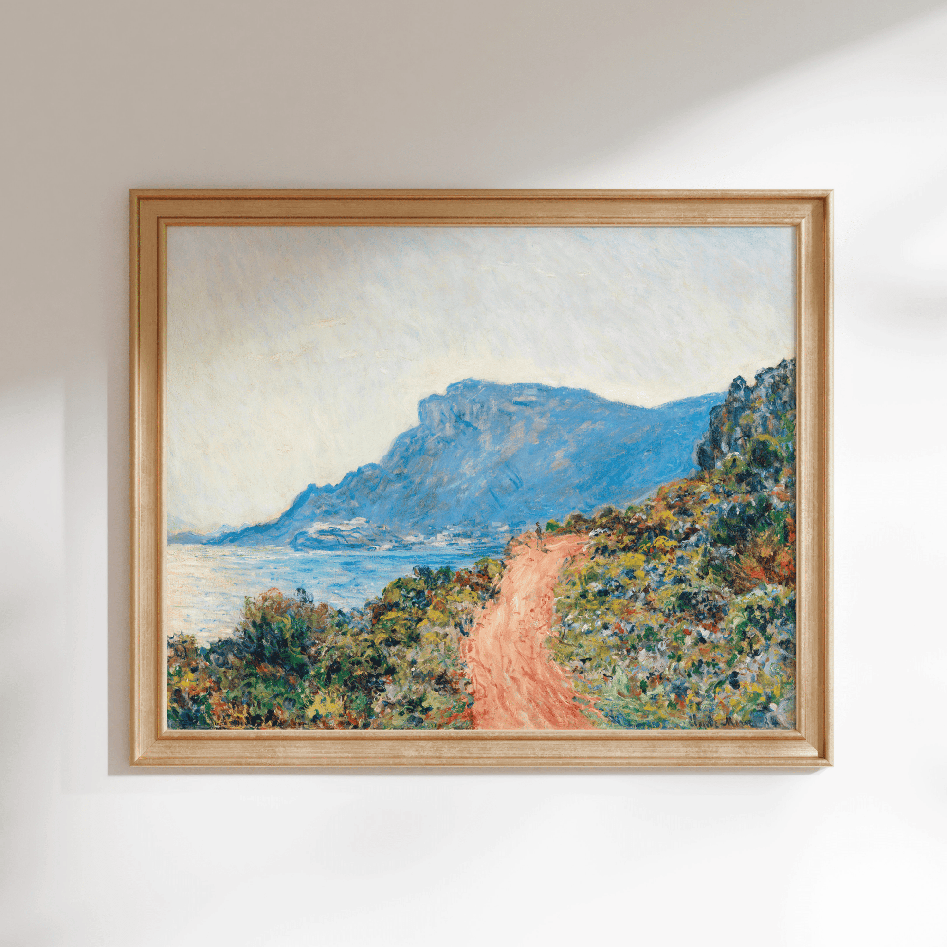 CLAUDE MONET - The Corniche near Monaco - Pathos Studio - Art Prints