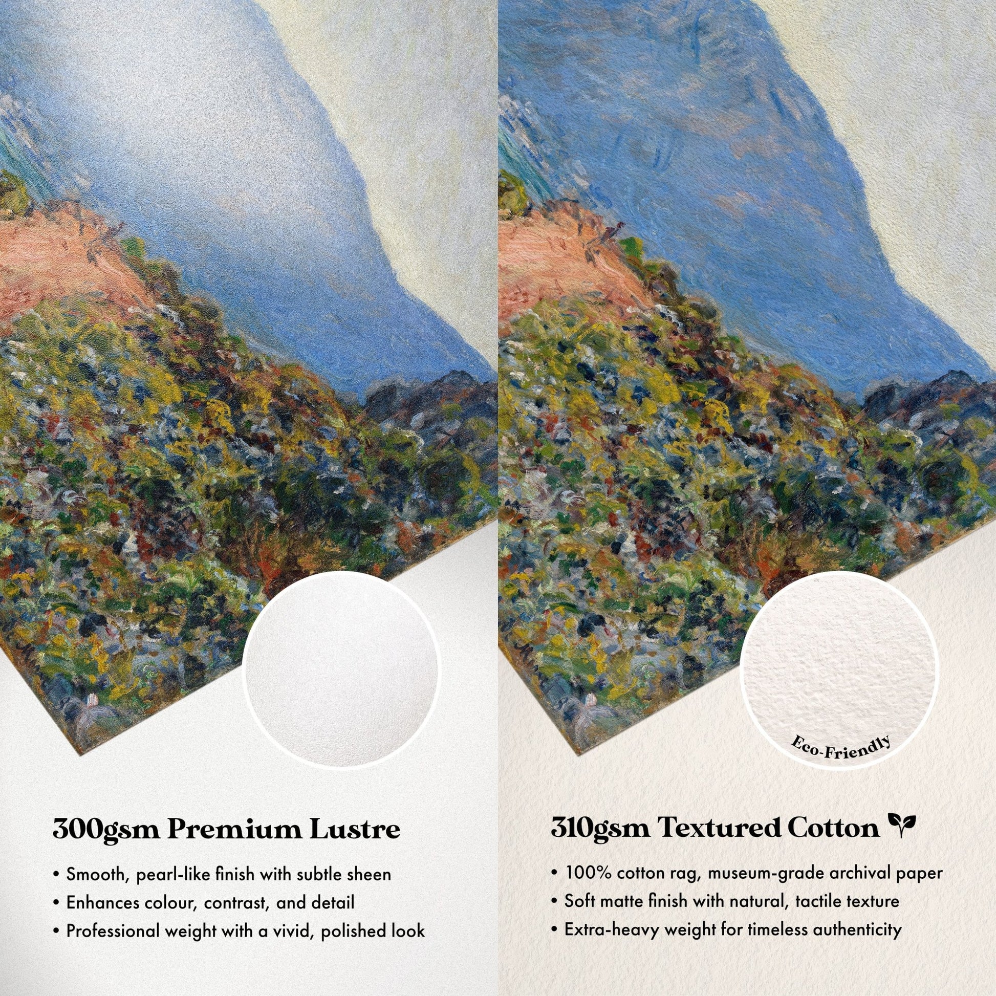 Claude Monet - The Corniche near Monaco | Art Prints | Pathos Studio