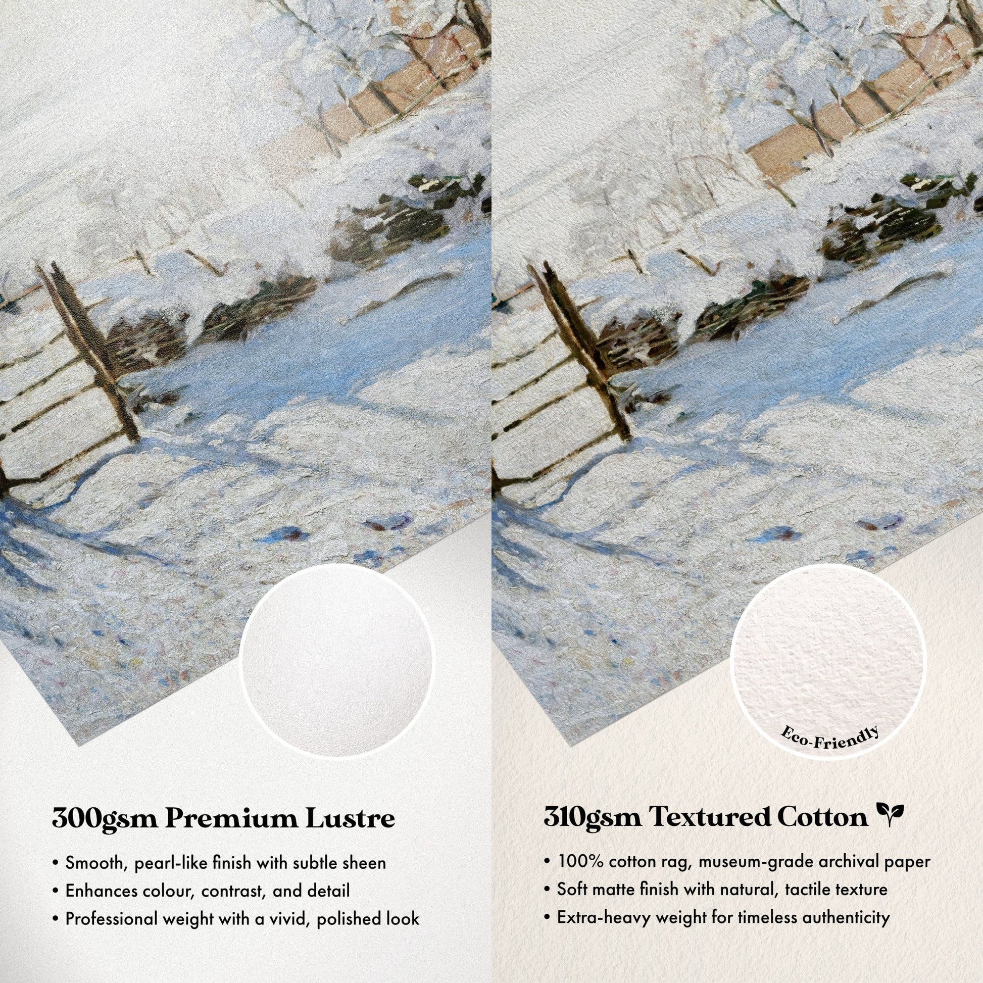 Claude Monet - The Magpie | Art Prints | Pathos Studio