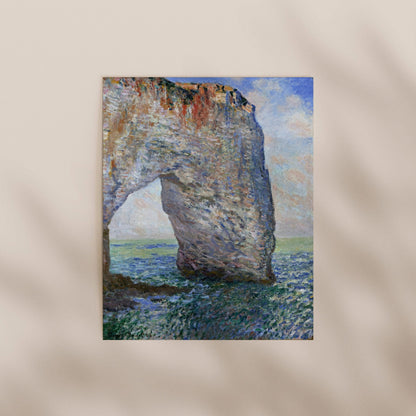 Claude Monet - The Manneporte Near Étretat | Art Prints | Pathos Studio