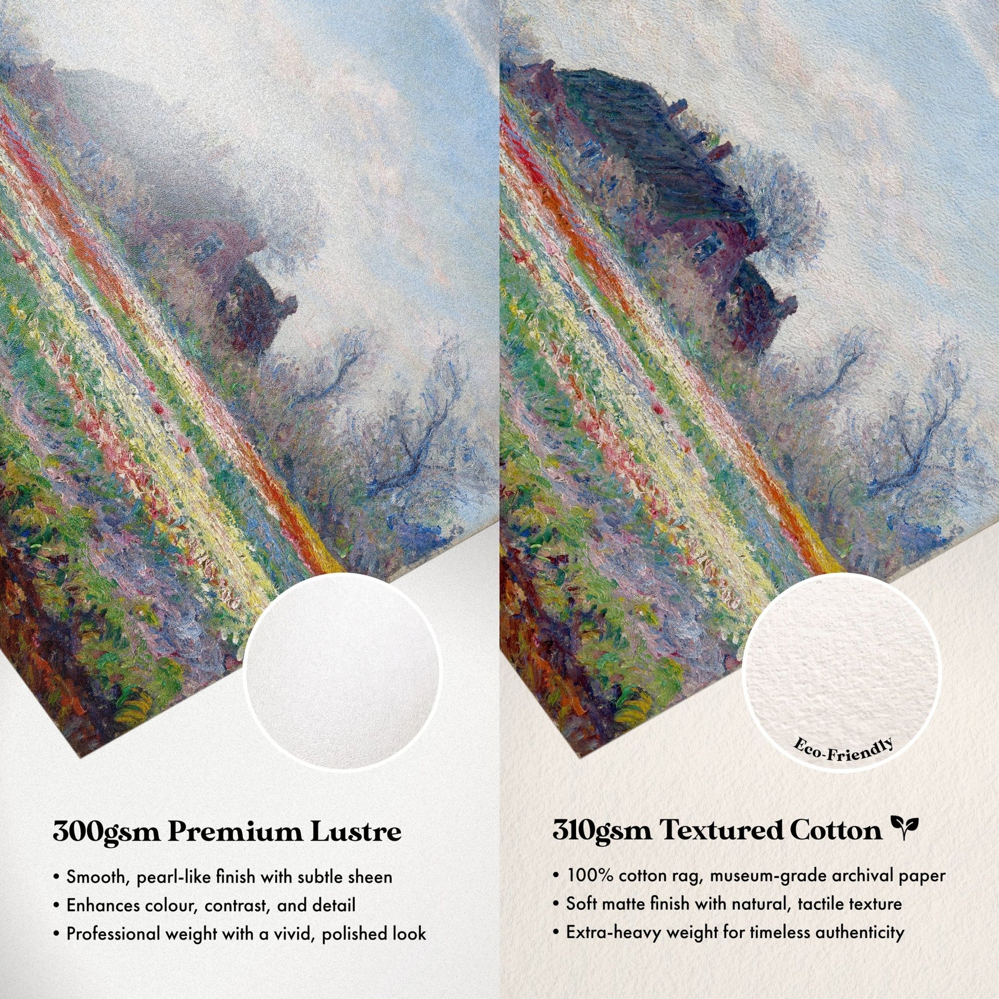 Claude Monet - Tulip Fields at Sassenheim | Art Prints | Pathos Studio