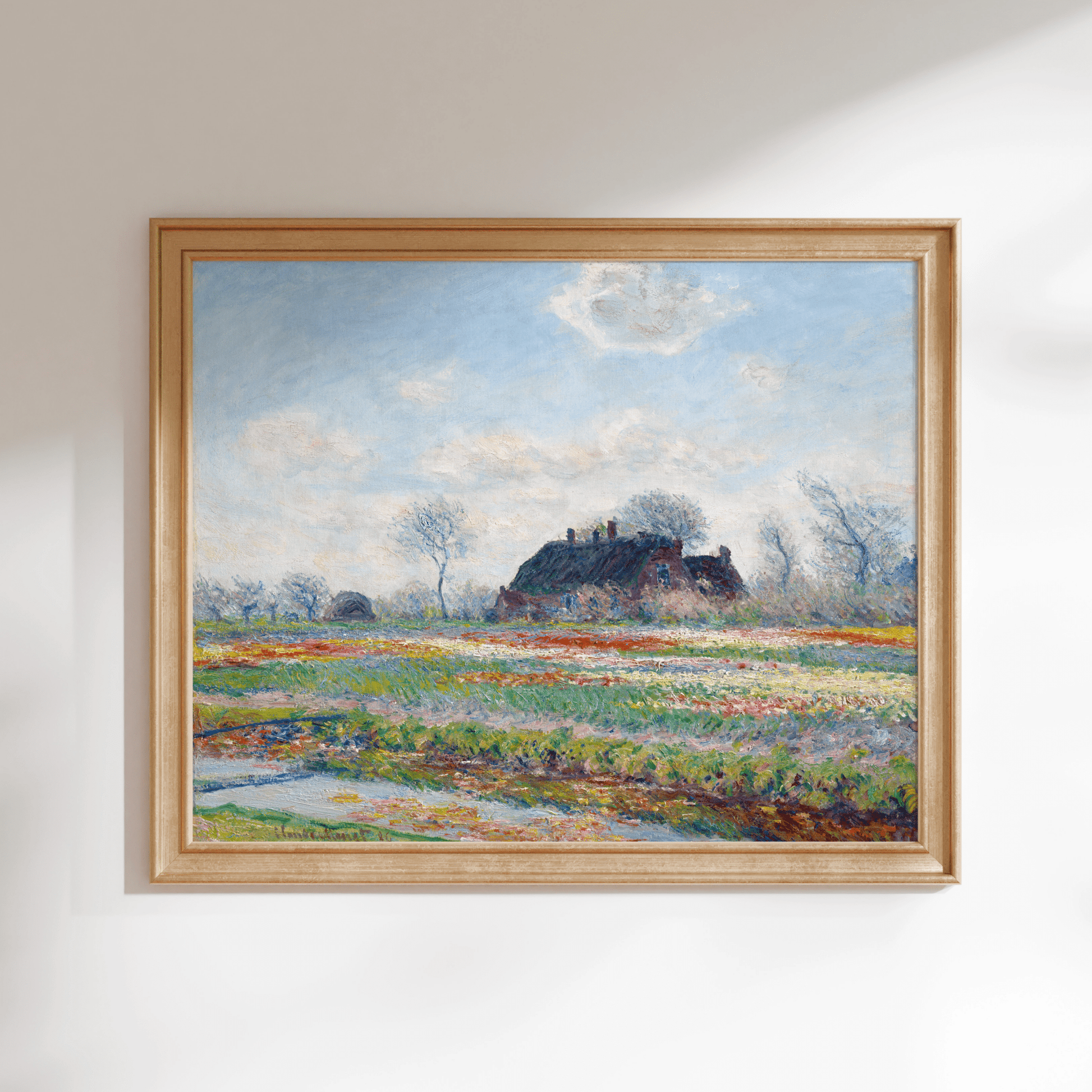 CLAUDE MONET - Tulip Fields at Sassenheim - Pathos Studio - Art Prints