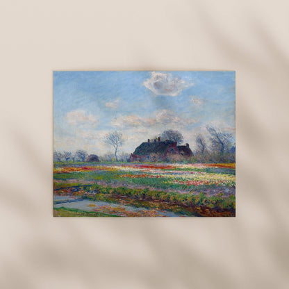 Claude Monet - Tulip Fields at Sassenheim | Art Prints | Pathos Studio