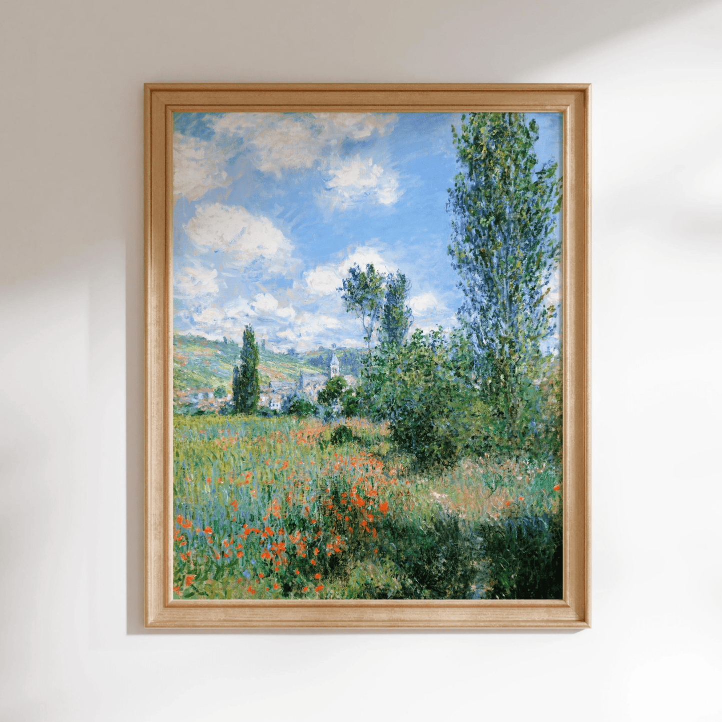 Claude Monet - View of Vétheuil | Art Prints | Pathos Studio