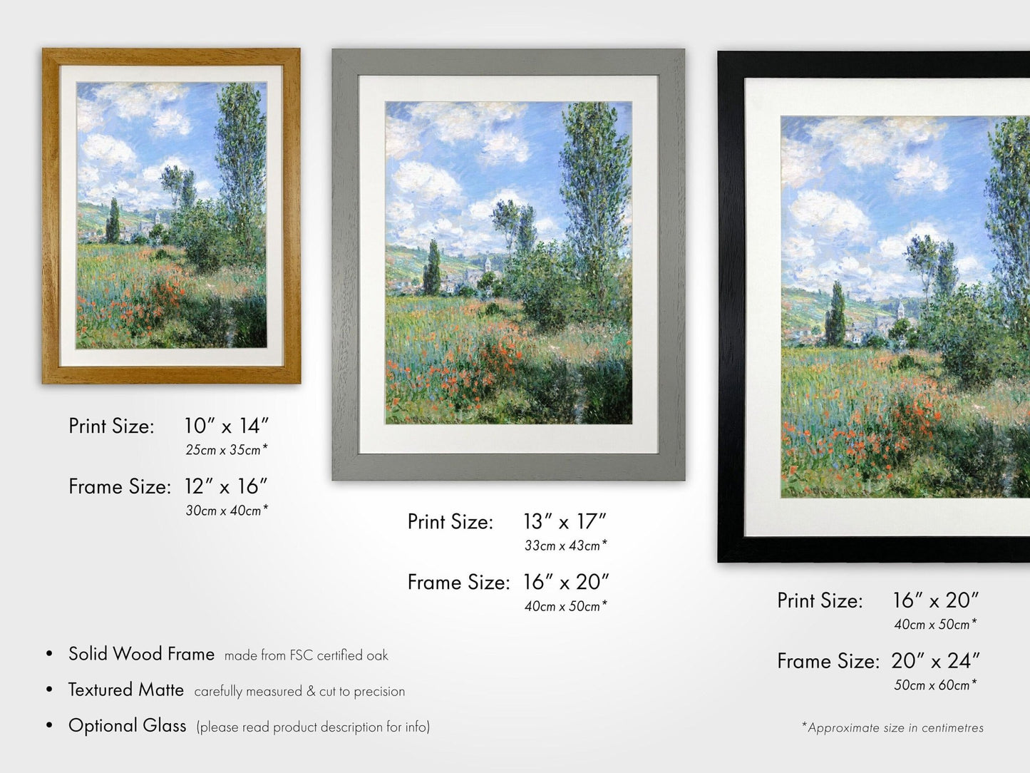 Claude Monet - View of Vétheuil | Art Prints | Pathos Studio