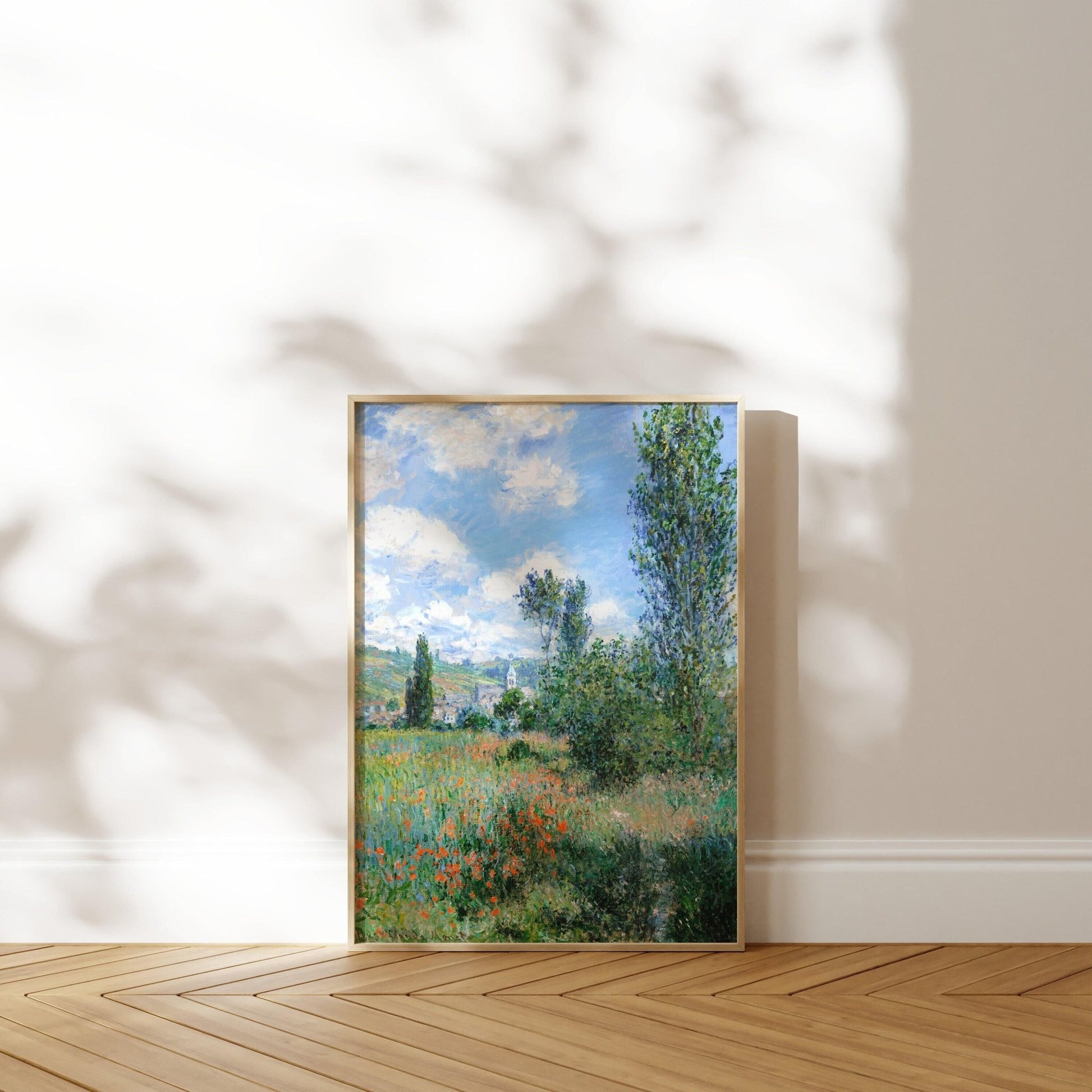 Claude Monet - View of Vétheuil | Art Prints | Pathos Studio