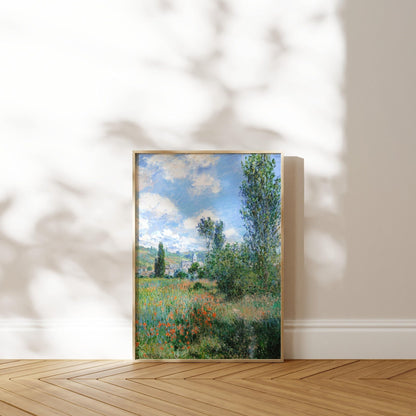 Claude Monet - View of Vétheuil | Art Prints | Pathos Studio