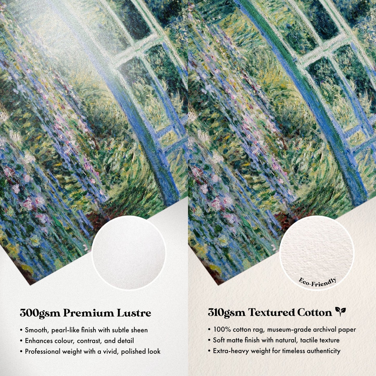 Claude Monet - Water Lilies And Japanese Bridge | Art Prints | Pathos Studio