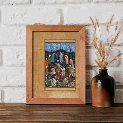 Dancing Dervishes (Traditional Persian Miniature Art) - Pathos Studio - Art Prints