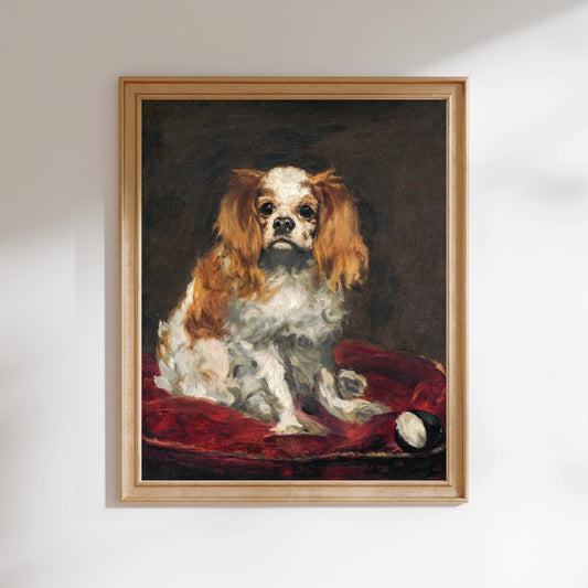 Edouard Manet - A King Charles Spaniel | Art Prints | Pathos Studio