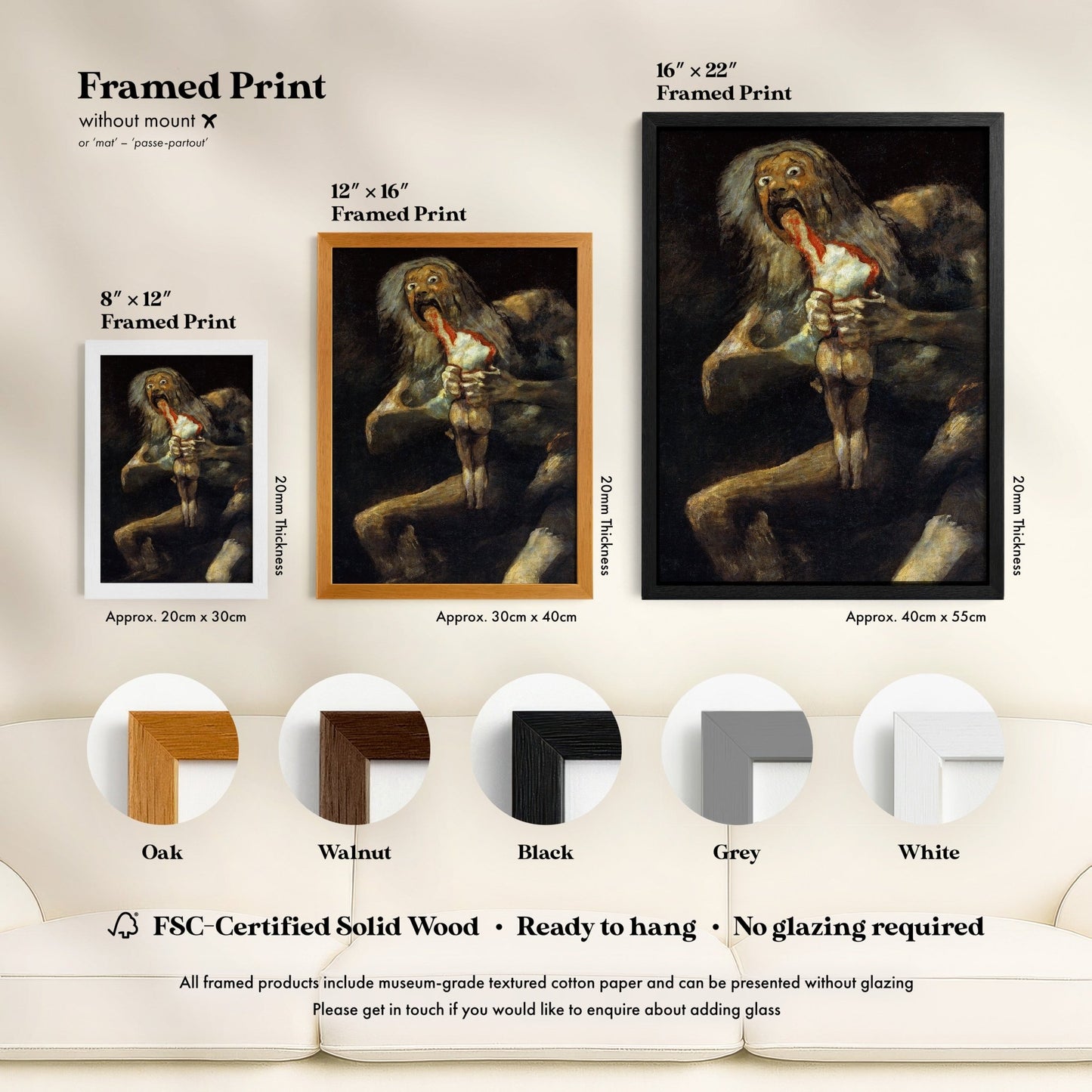 Francisco Goya - Saturn Devouring His Son | Art Prints | Pathos Studio