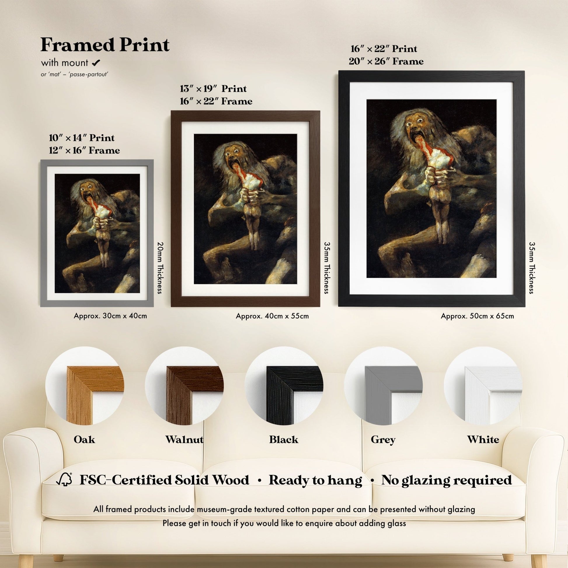 Francisco Goya - Saturn Devouring His Son | Art Prints | Pathos Studio
