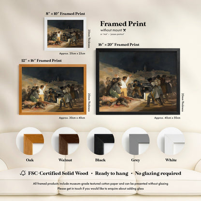 Francisco Goya - The Third of May 1808 | Art Prints | Pathos Studio