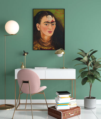 FRIDA KAHLO - Diego Y Yo (Giclée Art Print) - Pathos Studio - Marketplace Listings