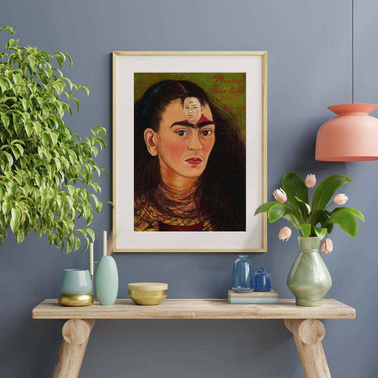 FRIDA KAHLO - Diego Y Yo (Giclée Art Print) - Pathos Studio - Marketplace Listings