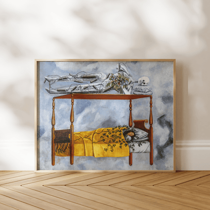 Frida Kahlo - El Sueño (La Cama) | Art Prints | Pathos Studio
