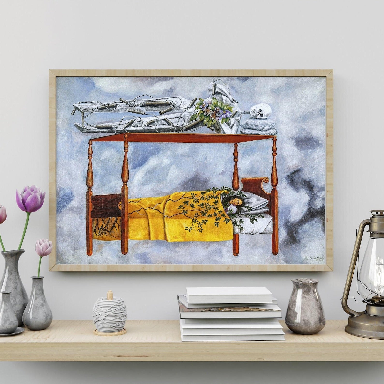 Frida Kahlo - El Sueño (La Cama) | Art Prints | Pathos Studio