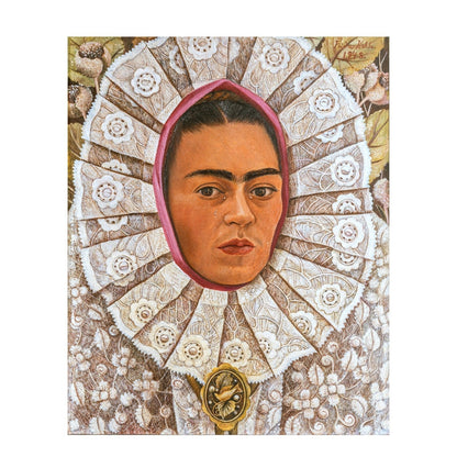 FRIDA KAHLO - Self-Portrait With Headdress - Pathos Studio -