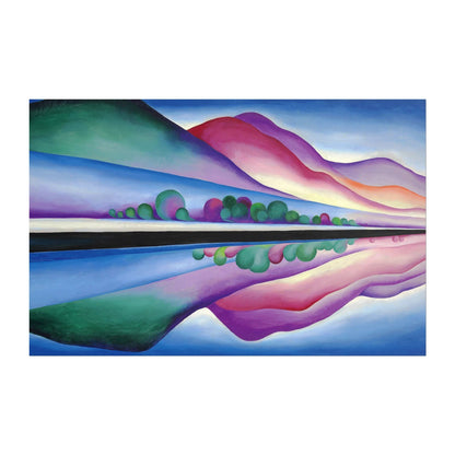 GEORGIA O'KEEFFE - Lake George Reflection - Pathos Studio - Art Prints