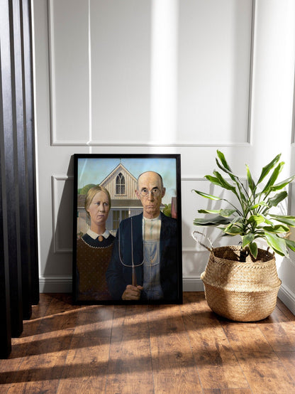 GRANT WOOD - American Gothic - Pathos Studio - Art Prints